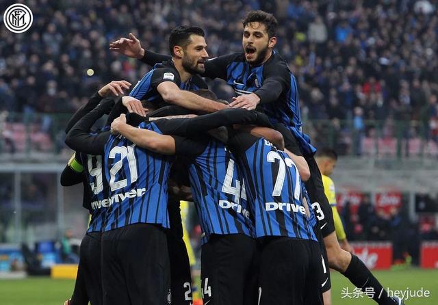  国际米兰强势登顶，蓝黑军团豪取联赛五连胜